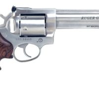 RUGER GP100 357MAG 6" AS - SS HOGUE FINGER GROOVE (TALO)