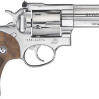 RUGER GP100 357MAG 4.2" AS - POLISHED SS FULL SHROUD (TALO)