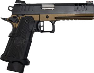 GLFA 1911DS SYNERGY 9MM 5" 20 - SHOT BLACK SLIDE BRONZE FRAME