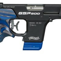 WALTHER GSP500 22 EXPERT - RIGHT SIZE L 22LR 4.85" AS