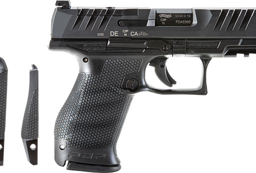 WALTHER PDP COMPACT 9MM 4" FS - 15-SHOT BLACK POLYMER FRAME