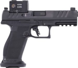WALTHER PDP PRO ACRO INSTALLED - 9MM 4.5" 10-SHOT BLACK FRAME