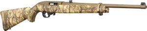 RUGER 10/22 TALO 22LR BRONZE - CERAKOTE GO WILD IM BRUSH CAMO