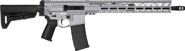 CMMG RIFLE DISSENT MK4 5.56MM - 16" SL-K ADJ STOCK TITANIUM