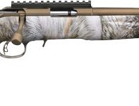 RUGER AMERICAN 17HMR 9-SHOT - 22"BURNT BRONZE YOTE CAMO
