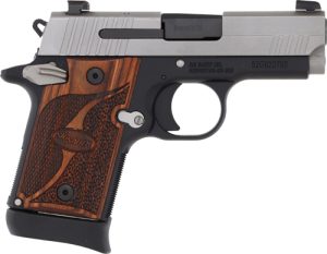 SIG P938 9MM 3" SAO XRAY3 - 6/7RD TWO-TONE/WALNUT