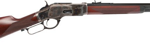 CIMARRON 1873 SADDLE RIFLE - 45LC 18" CC/BLUED WALNUT