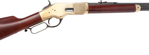CIMARRON 1866 YELLOWBOY 22LR - 24" OCTAGON BRASS/BLUED WALNUT