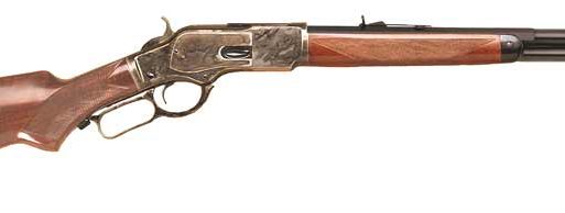 CIMARRON TX BRUSH POPPER 357 - 18" OCT/RD BLUED P.GRIP WALNUT