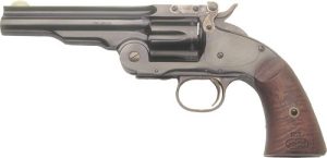 CIMARRON NO.3 SCHOFIELD 45LC - 5" FS BLUED WALNUT
