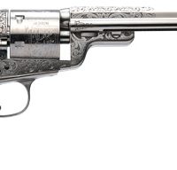 CIMARRON 1851RM WB HICKOK - 38SPL 7.5" FS NICKEL ENGRAVED