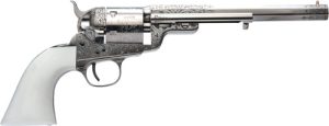 CIMARRON 1851RM WB HICKOK - 38SPL 7.5" FS NICKEL ENGRAVED