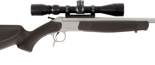 CVA SCOUT TD COMPACT 243 WIN - 20" 1.5-5X32 SS/BLACK SYN