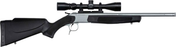 CVA SCOUT TD 350 LEGEND 20" - 3-9X40 SS/BLACK SYNTHETIC