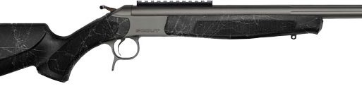 CVA SCOUT TD 350 LEGEND 20" - W/RAIL TUNGSTEN/BLK WEB