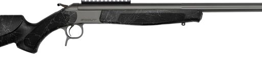 CVA SCOUT TD 450BM 25" W/RAIL - & BRAKE TUNGSTEN/BLACK WEB