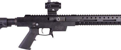 EXCEL X22R RIFLE 22LR 10RD - 16" BLACK WITH RED DOT SIGHT