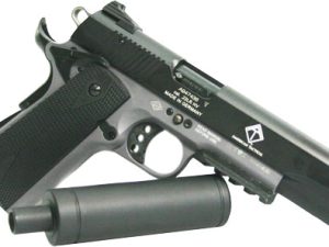 GERMAN SPORT 1911 AD-OPS 22LR - 5" BLACK/GREY 10RD W/RAIL