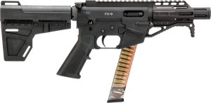 FREEDOM ORDNANCE FX9 PISTOL - 9MM 4.5" 31RD M-LOK BRACE