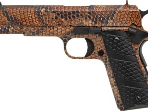 IVER JOHNSON 1911A1 45ACP 5" - FS 8RD RATTLESNAKE