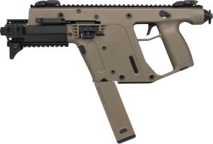 KRISS VECTOR SDP-E G2 9MM 6.5" - THREADED W/RAIL 40RD FDE