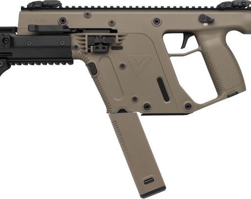 KRISS VECTOR SDP-E G2 9MM 6.5" - THREADED W/RAIL 40RD FDE