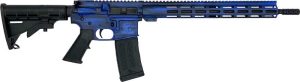 GLFA AR15 BATTLEWORN 223 WYLDE - 16" NIT BBL ROYAL BLUE