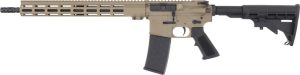 GLFA AR15 LEFT HAND RIFLE 223 - WYLDE 16" NIT BBL FDE