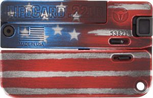 TRAILBLAZER LIFECARD 22WMR - SINGLE SHOT AMERICAN FLAG