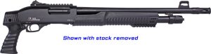 IVER JOHNSON PUMP 12GA 3" 18" - CYL BLUED QD PISTOL GRIP STOCK