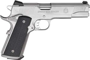 SPRINGFIELD 1911 TRP 45ACP 5" - 7RD SS/G10 RANGE BAG CA COMP