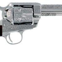 CIMARRON BUFFALO BILL CODY - 357MAG 5.5" ENGRAVED NICKEL