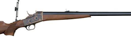 PEDERSOLI CREEDMOOR LR 45-70 - ROLLING BLOCK 30" OCT. WALNUT