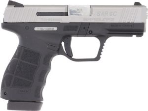 SAR USA SAR9C 9MM COMPACT - 4" 2-15RD STAINLESS