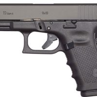 GLOCK 19 GEN4 9MM LUGER FS - 15-SHOT BLACK REBUILT