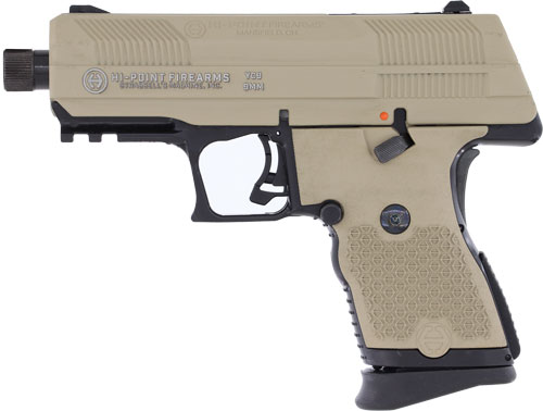 HI-POINT PISTOL YC9 9MM 10RD - 3.93" FDE SLIDE THREADED