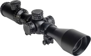 HATSAN OPTIMA 2.5-10X50E SFT - SCOPE W/ RINGS & CAPS