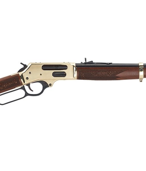 HENRY REPEATING ARMS LEVER ACT SIDEGATE 45-70 BRASS