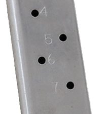 METALFORM MAGAZINE 1911 GOVT. - 45ACP 7RD S/S REMOVABLE BASE