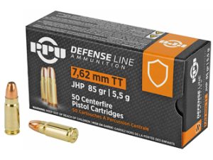 PPU 7.62 TOKAREV JHP 85GR 50/500