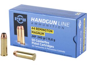 PPU 44MAG JHP 240GR 50/500