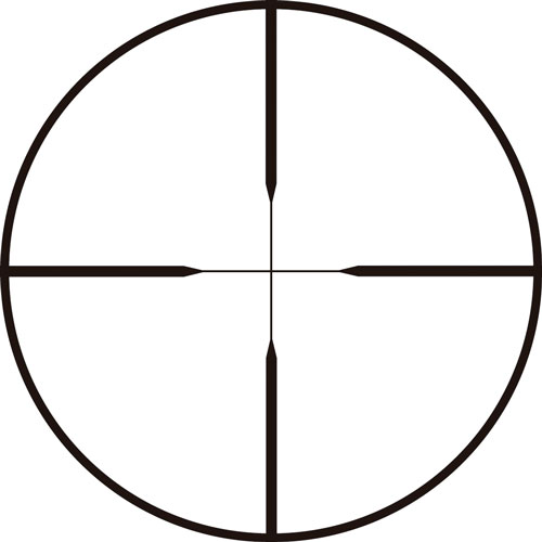 BSA EDGE HANDGUN SCOPE - 2-7X32MM DUAL-X BLACK MATTE