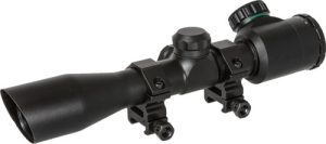 TRUGLO CROSSBOW SCOPE 4X32 - BLACK WITH RINGS