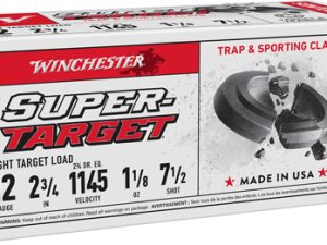 WINCHESTER TARGET 12GA 2.75" - 1-1/8OZ #7.5 1145FPS 200RD CAS