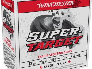 WINCHESTER TARGET 12GA 2.75" - 1OZ #7.5 1180FPS 250RD CASE