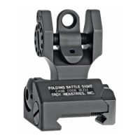 TROY FLDNG REAR BATTLE SIGHT BLK