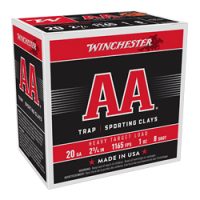 WIN AA HVY TRGT 20GA 2.75" #8 25/250