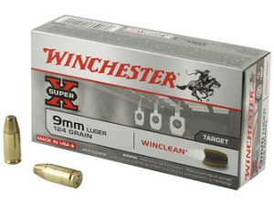 WIN SPRX WINCLEAN 9MM 124GR 50/500