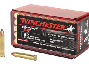 WIN VARMINT LF 22WMR 25GR NTX 50/