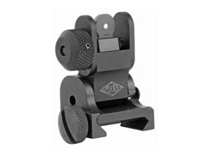 YHM FLIP REAR SIGHT BLK